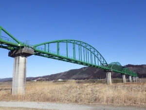 阿武隈川水管橋塗装修繕工事